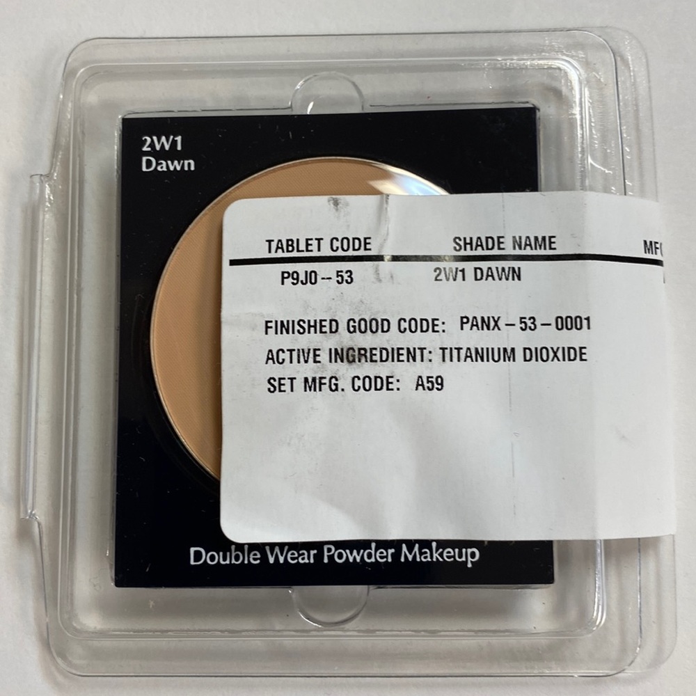 Estée Lauder Double Wear Powder Makeup in 2W1 Dawn Sealed Tester